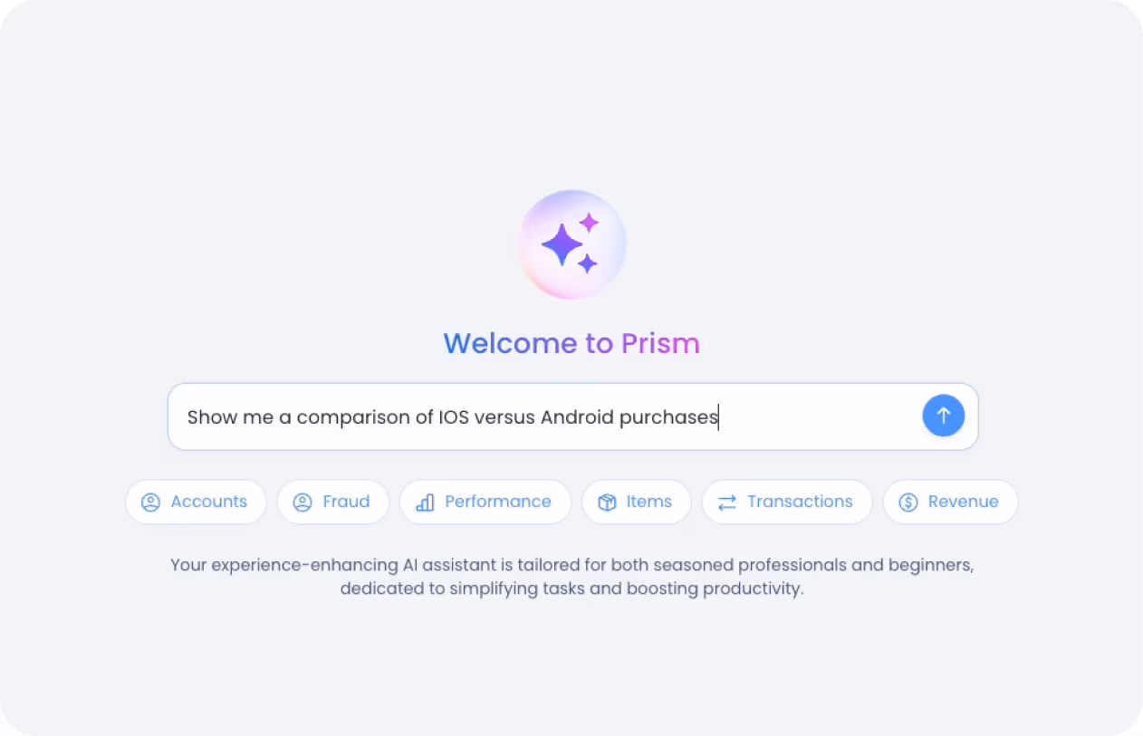 Forter Prism Interface