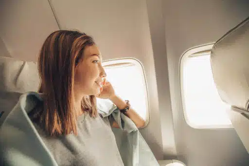 Person Using Loyalty Points for Travel