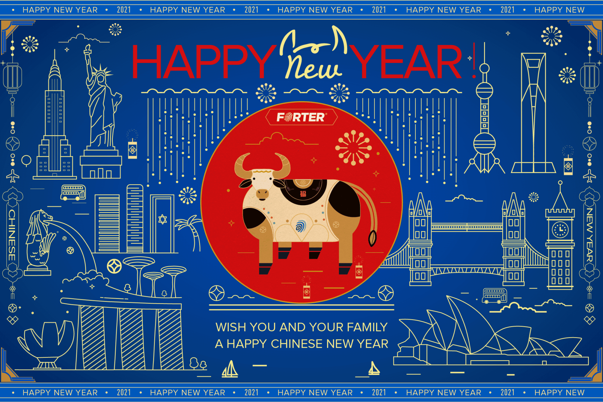 Greetings from the Forter Global Team: Happy Chinese New Year and Spring Festival!