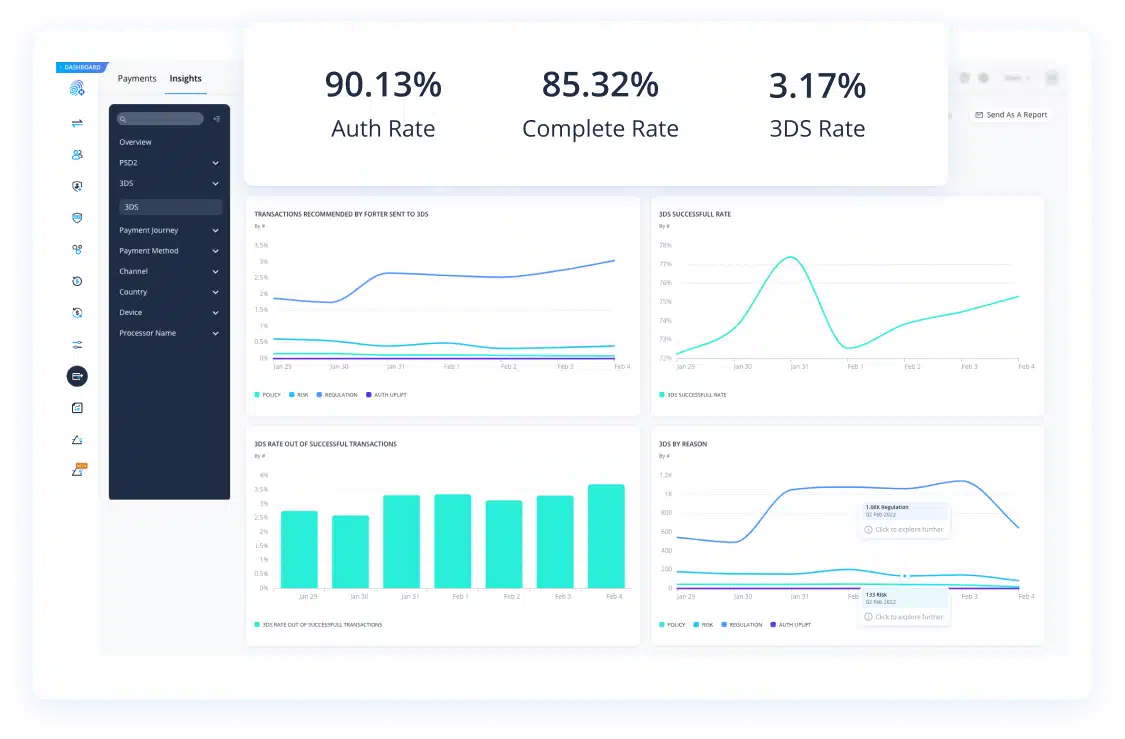 Forter Smart Payments User Interface