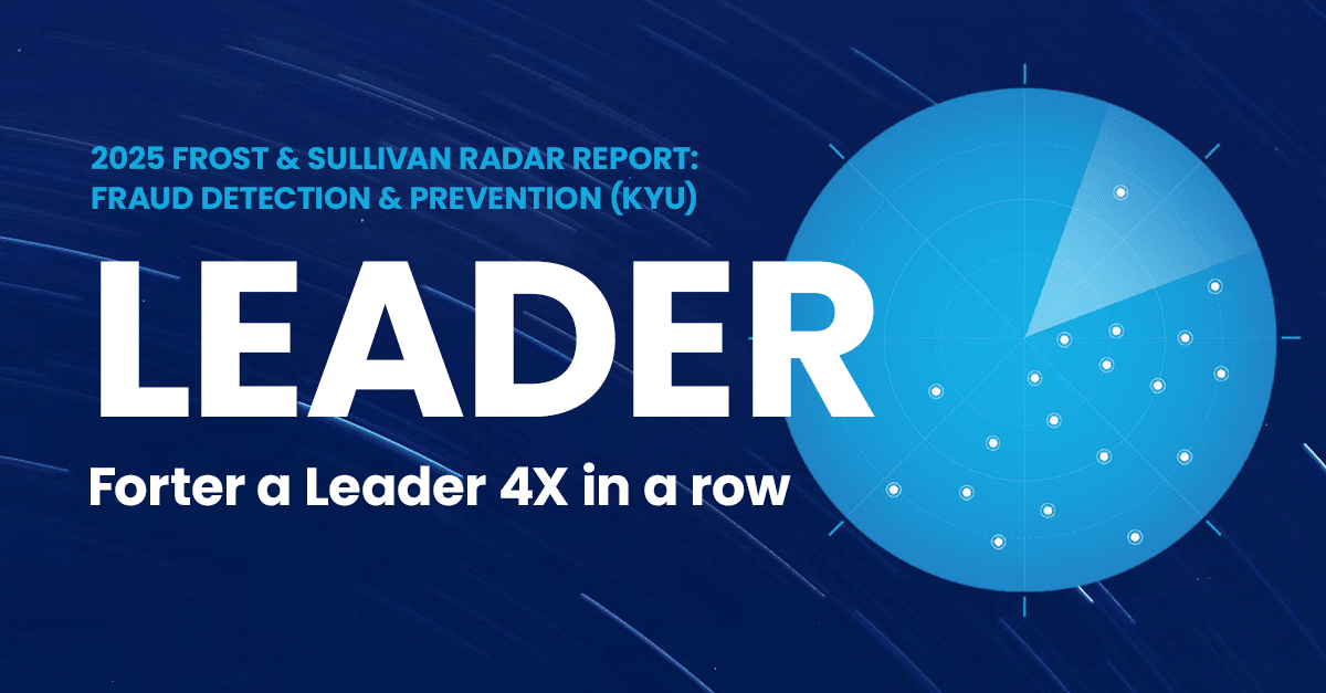 Forter Recognized as a Leader in Frost & Sullivan’s 2025 Radar Report