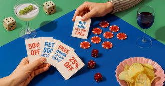 Consumer abuse tactics in digital commerce shown as a card game.